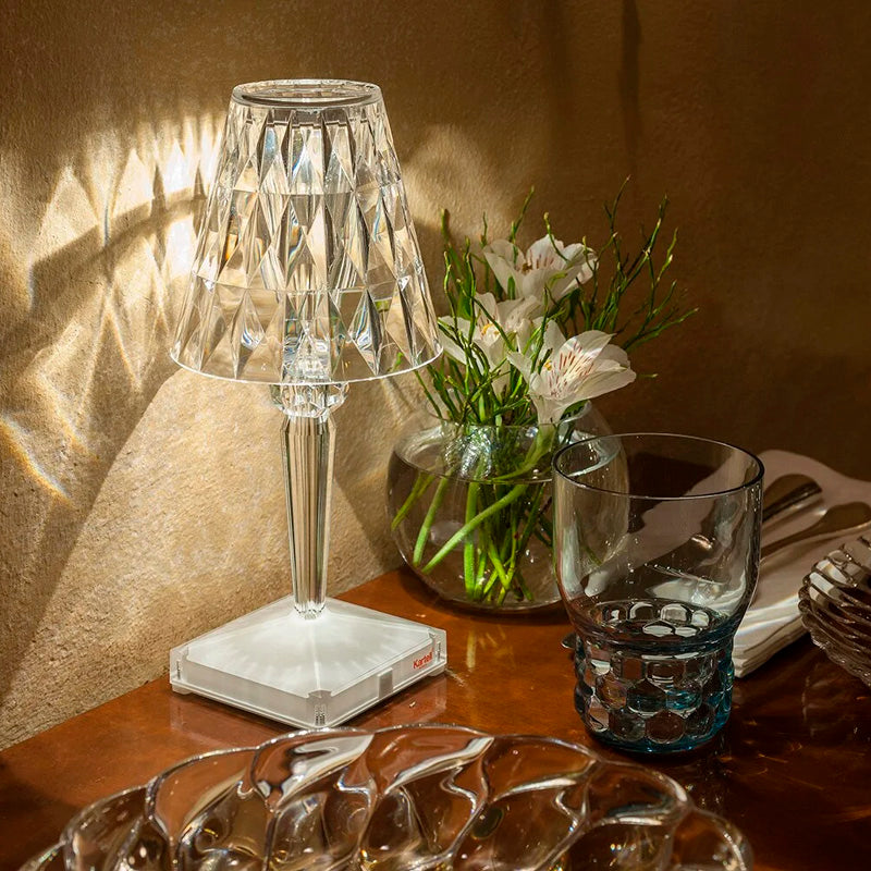 Battery Transparent - Table Lamp