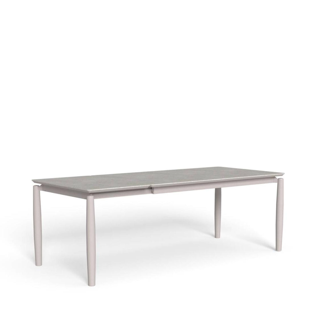 Dolcevita Alu - Extending Dining Table White