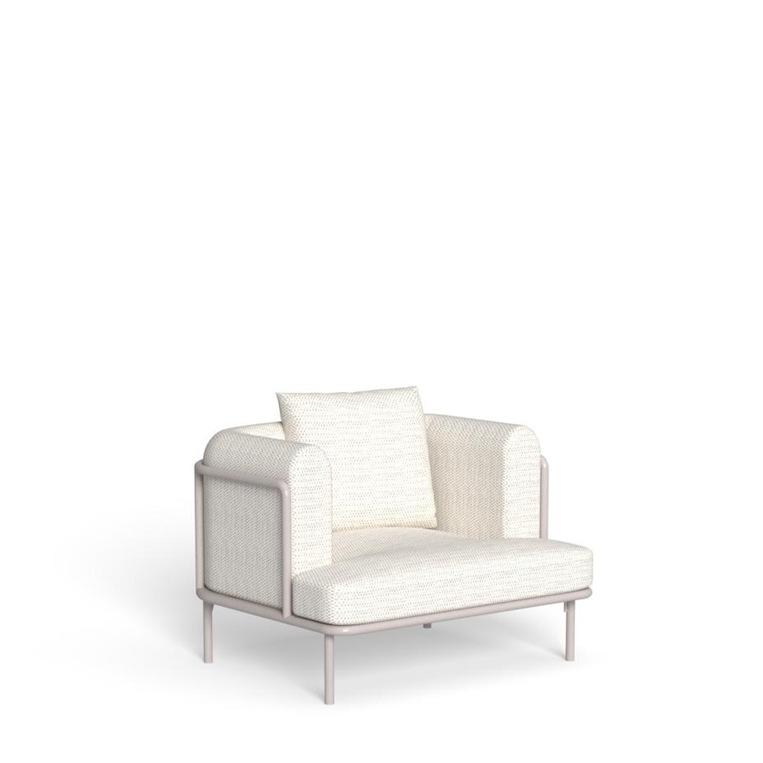 Lisa - Living Armchair White