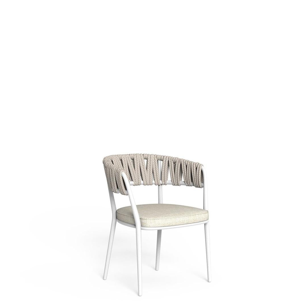 Swipe - Dining Armchair White