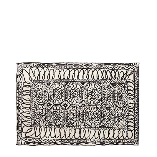 Black on White - Rug