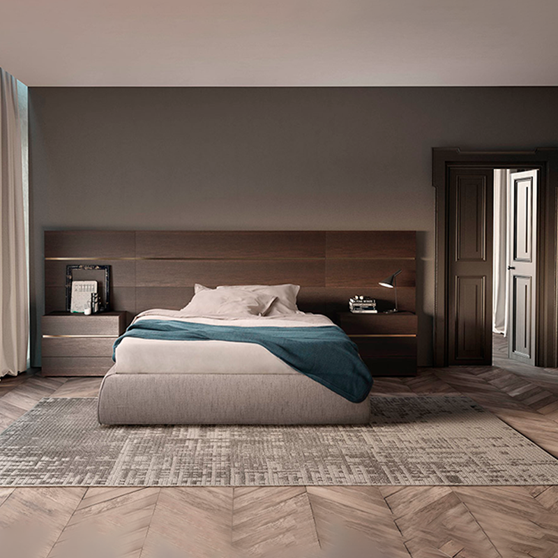 Boiserie Wooden Wall Panels - Bed