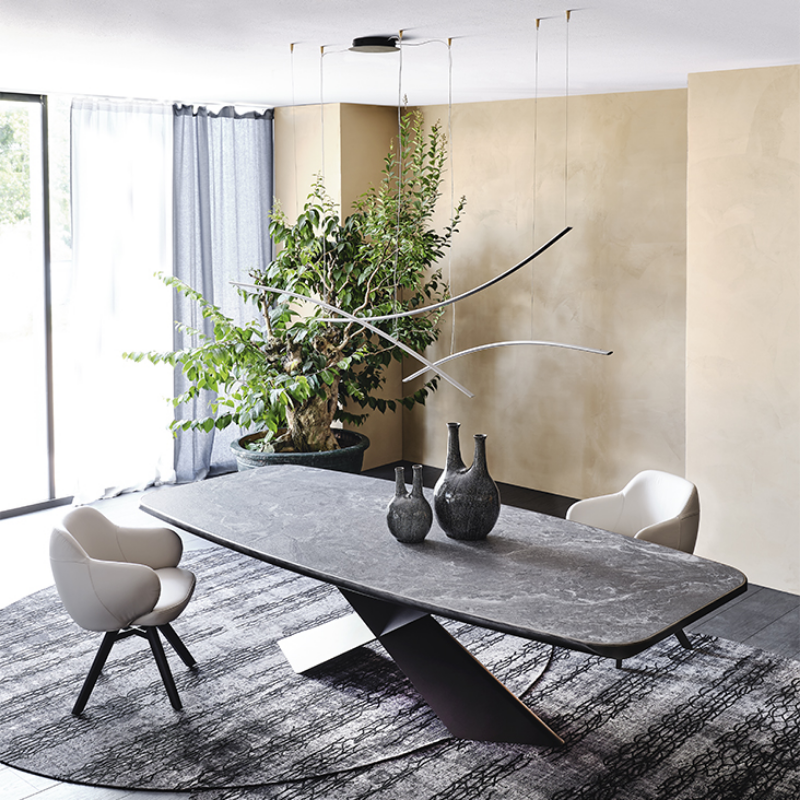 Tyron Keramik Premium - Dining Table
