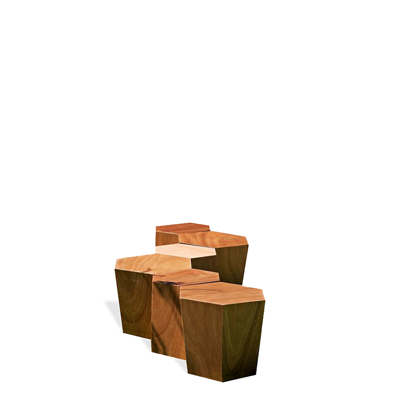 Hexgon - Coffee Table - Stool