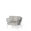 Moon /Alu - Living Armchair