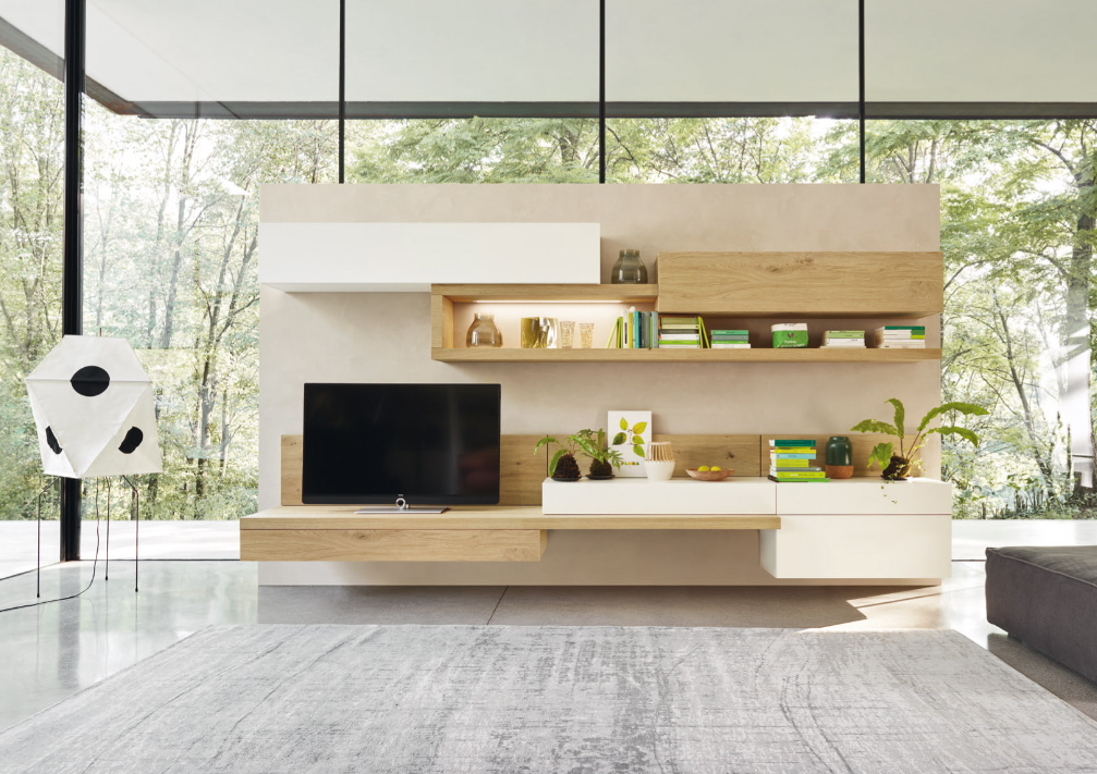 Lampo Pianali - Wall Unit