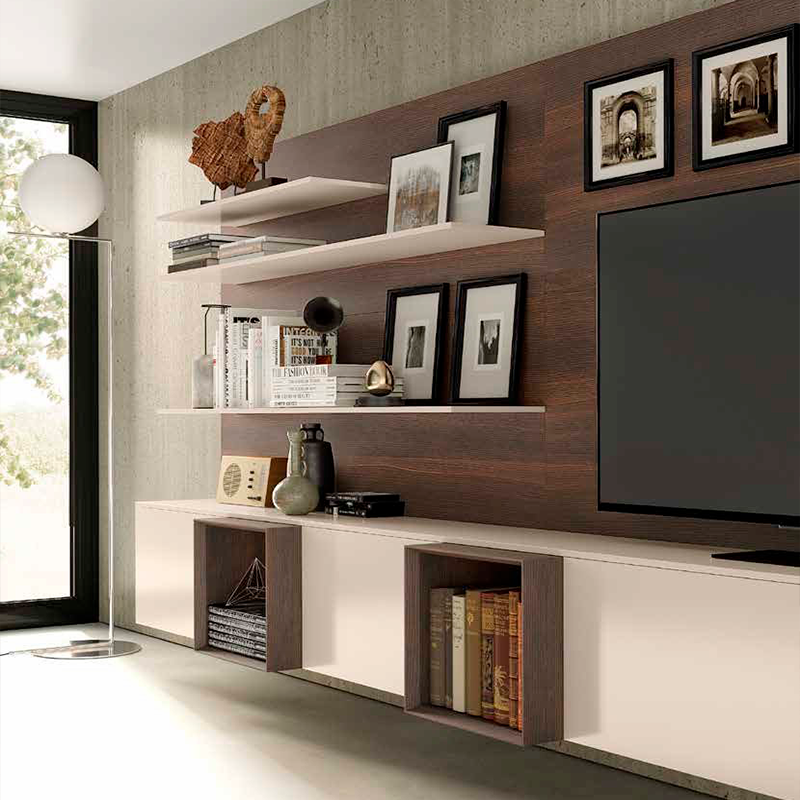 Spazio Wall Unit S313QS - Entertainment Center