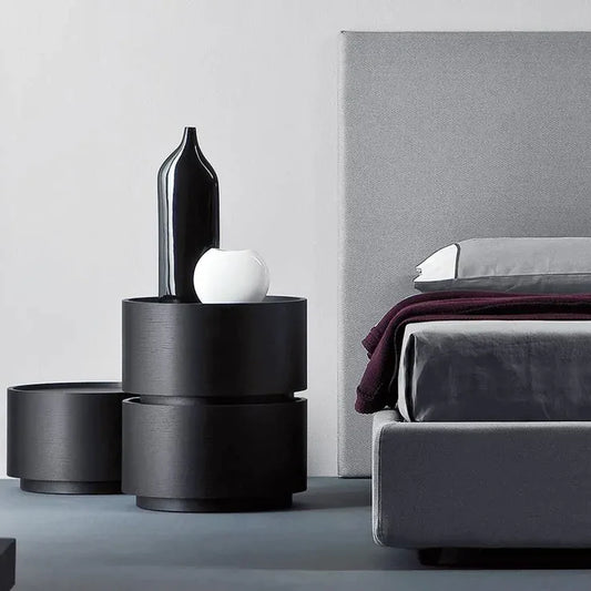 Dedalo Round - Nightstand 22"