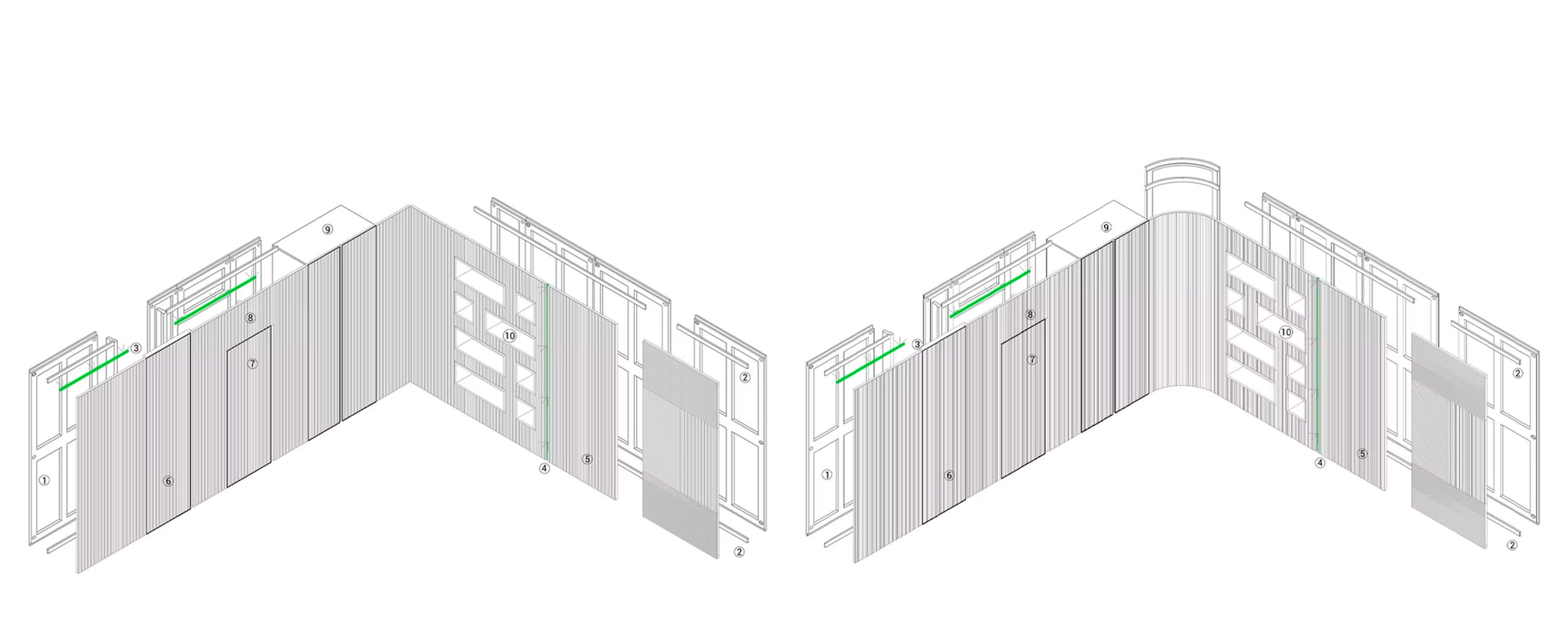 Parallax layer