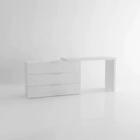 Spazio Domino 90" - Desk + Dresser