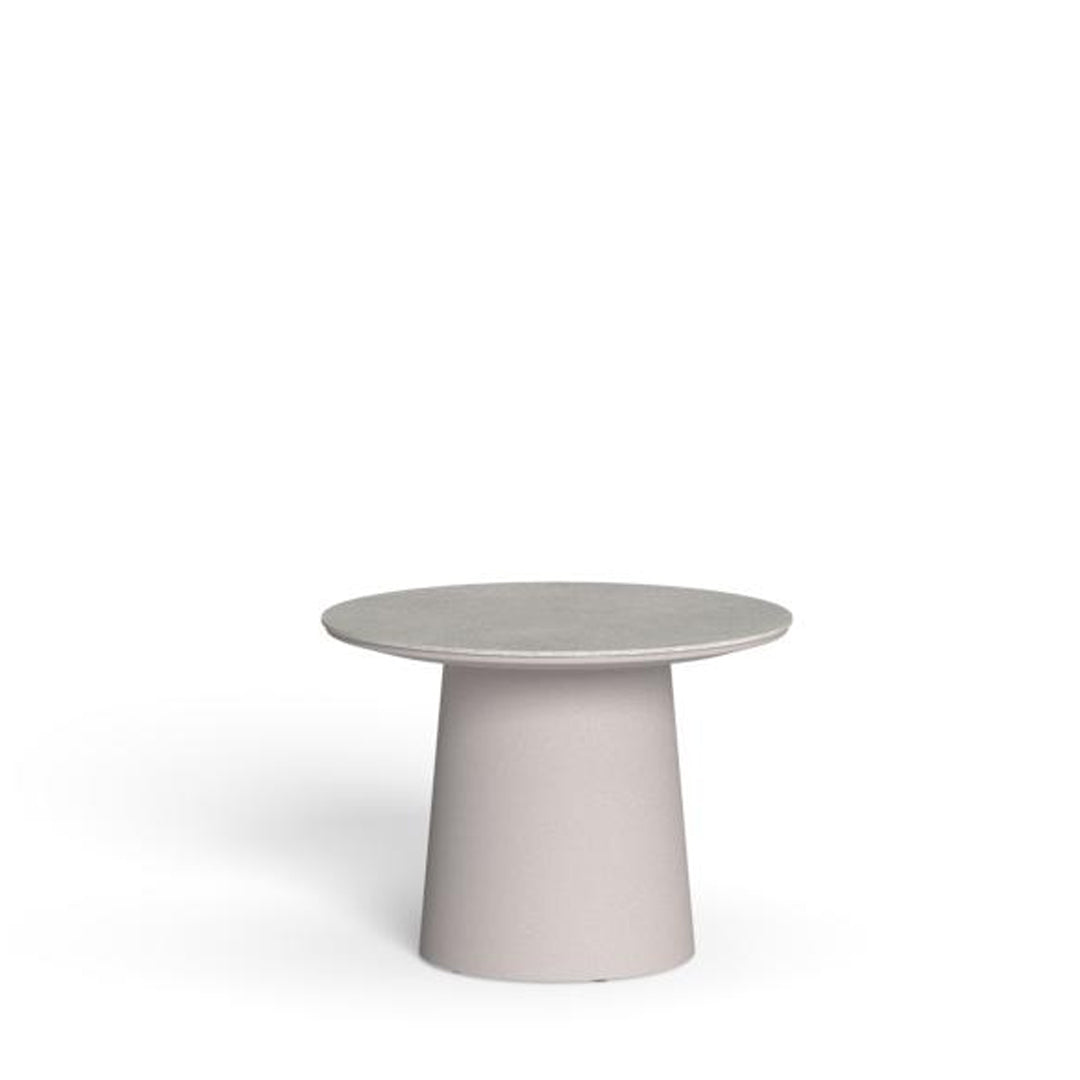 Dolcevita Alu - Side Table 23" White