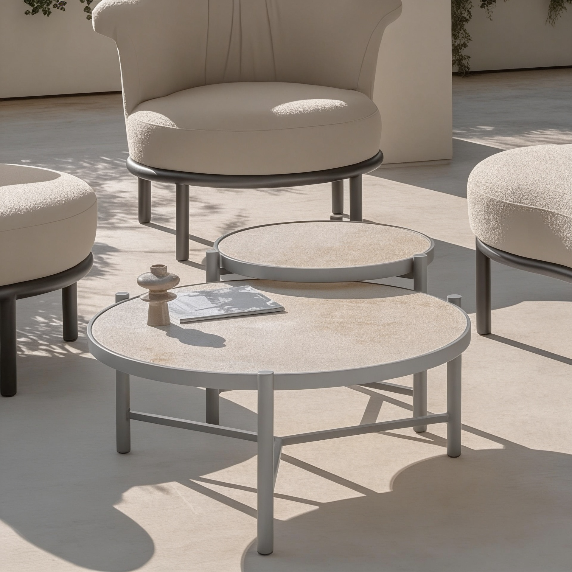 James - Coffee Table White D58