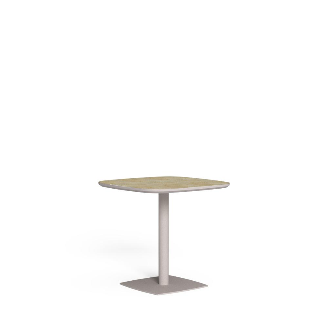 James  - Dining Table White 80x80