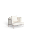 Lisa - Living Armchair White