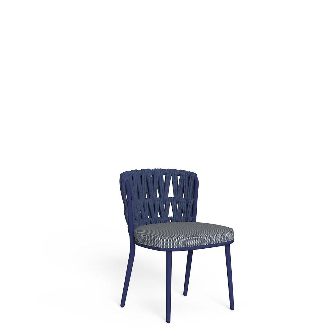 Swipe  - Armless Dining Armchair Blue