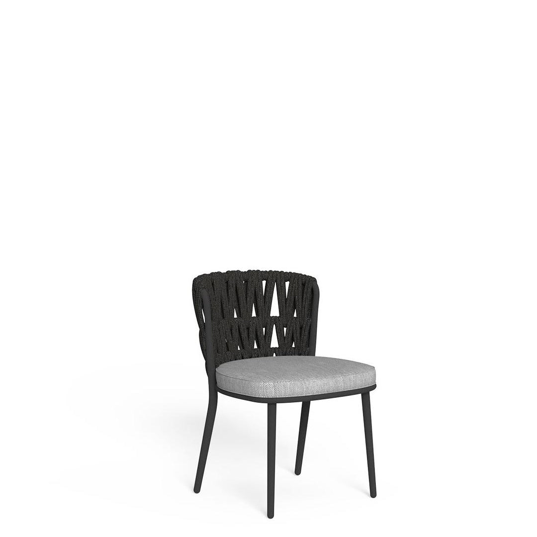 Swipe  - Armless Dining Armchair Graphite