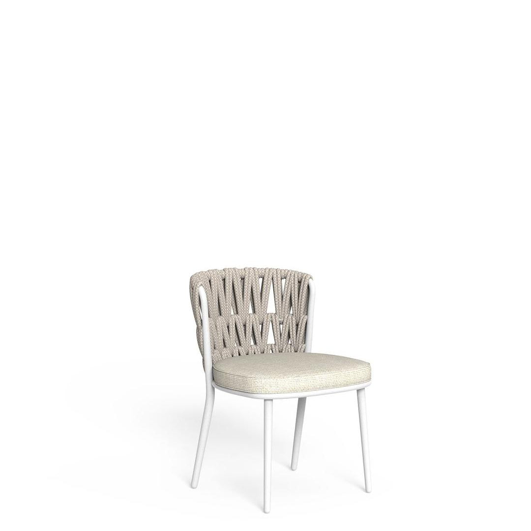 Swipe  - Armless Dining Armchair White