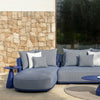 Swipe - Sofa Chaise Lounge Dx Blue