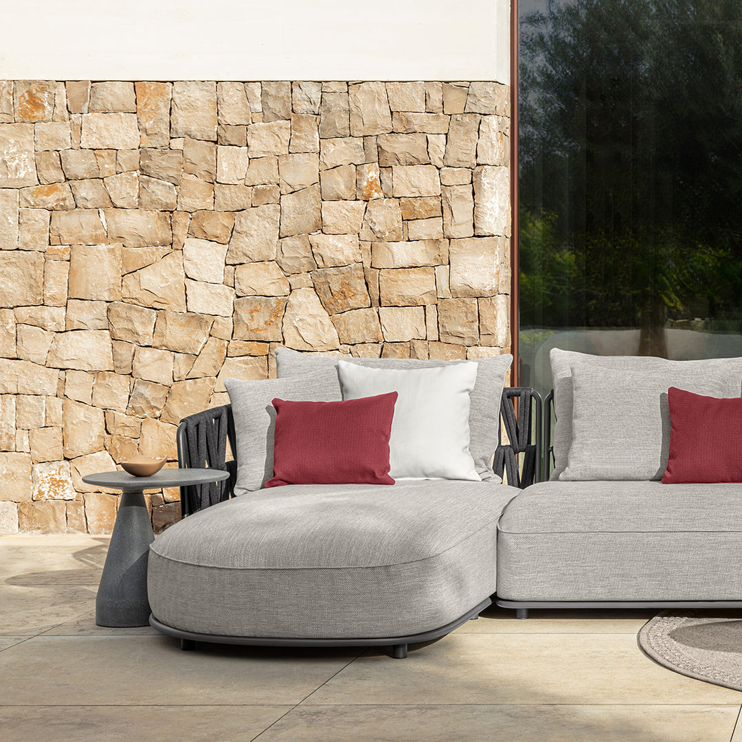 Swipe - Sofa Chaise Lounge Dx Graphite