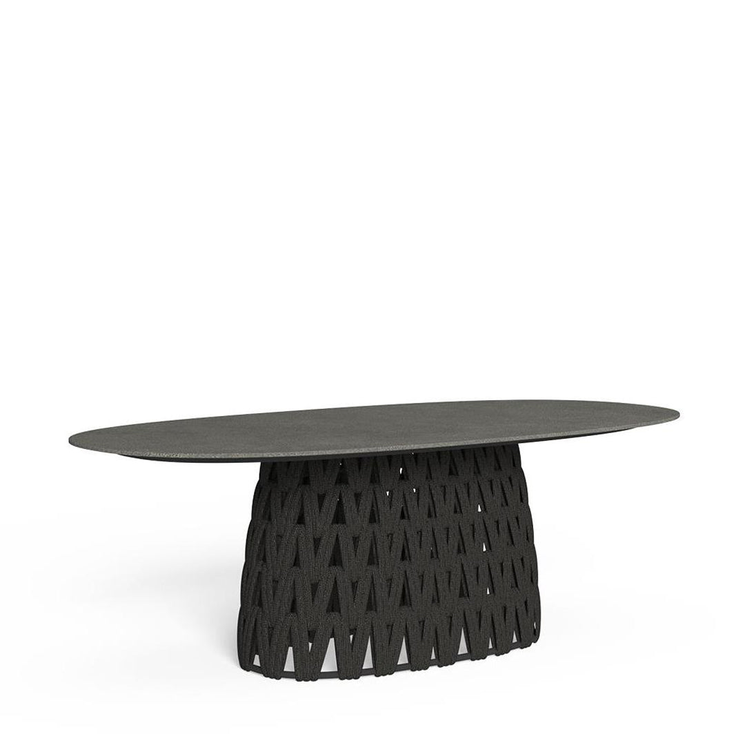 Swipe - Dining Table 220 Graphite