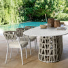 Swipe - Dining Table 220 White