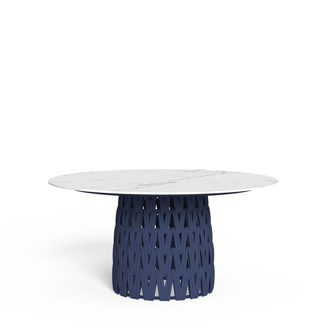 Swipe - Dining Table D150 Blue