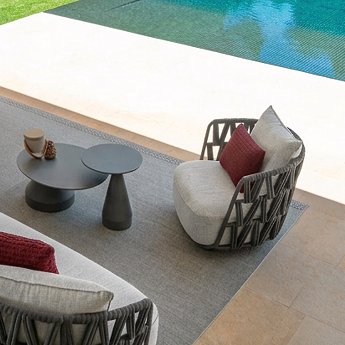 Swipe  - Living Armchair Graphite