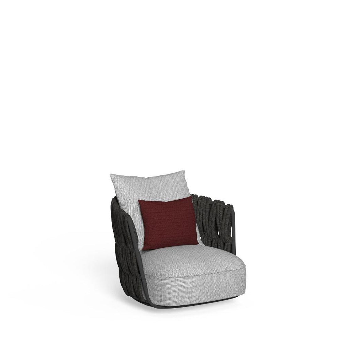 Swipe - Swivel Armchair Graphite