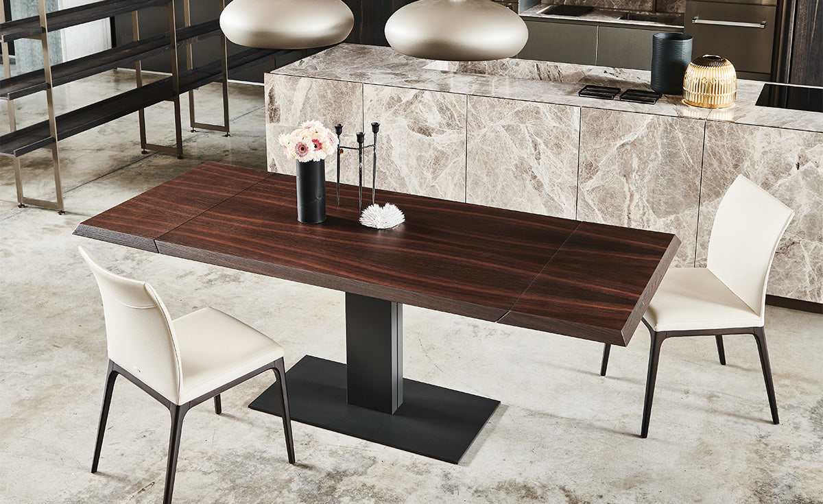 Elvis Wood Drive Rectangular - Dining Table