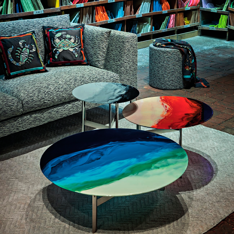 Art Glass - Coffee Table 65'