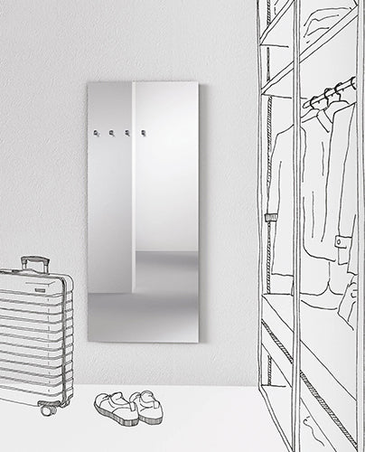 Chioddo Fisso - Mirror / nail clothes hanger