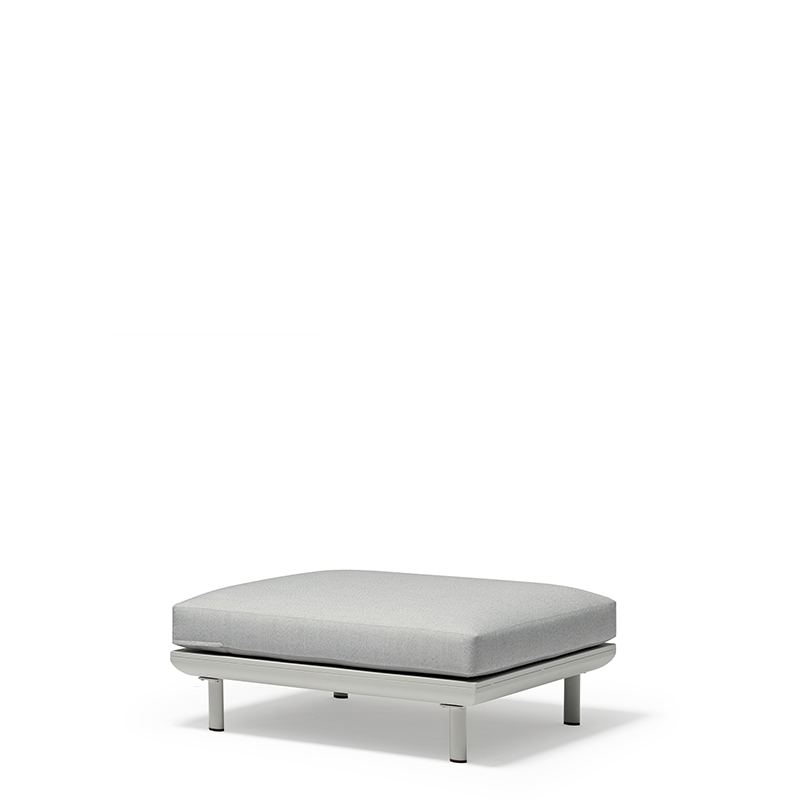 Club Light Gray - Ottoman