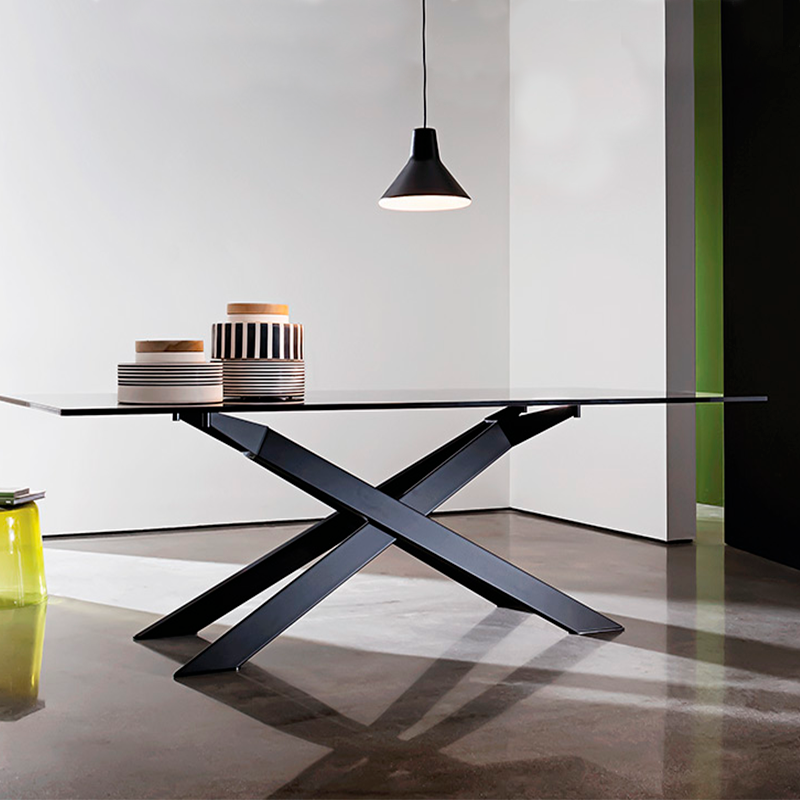 Cross Rectangular - Dining Table