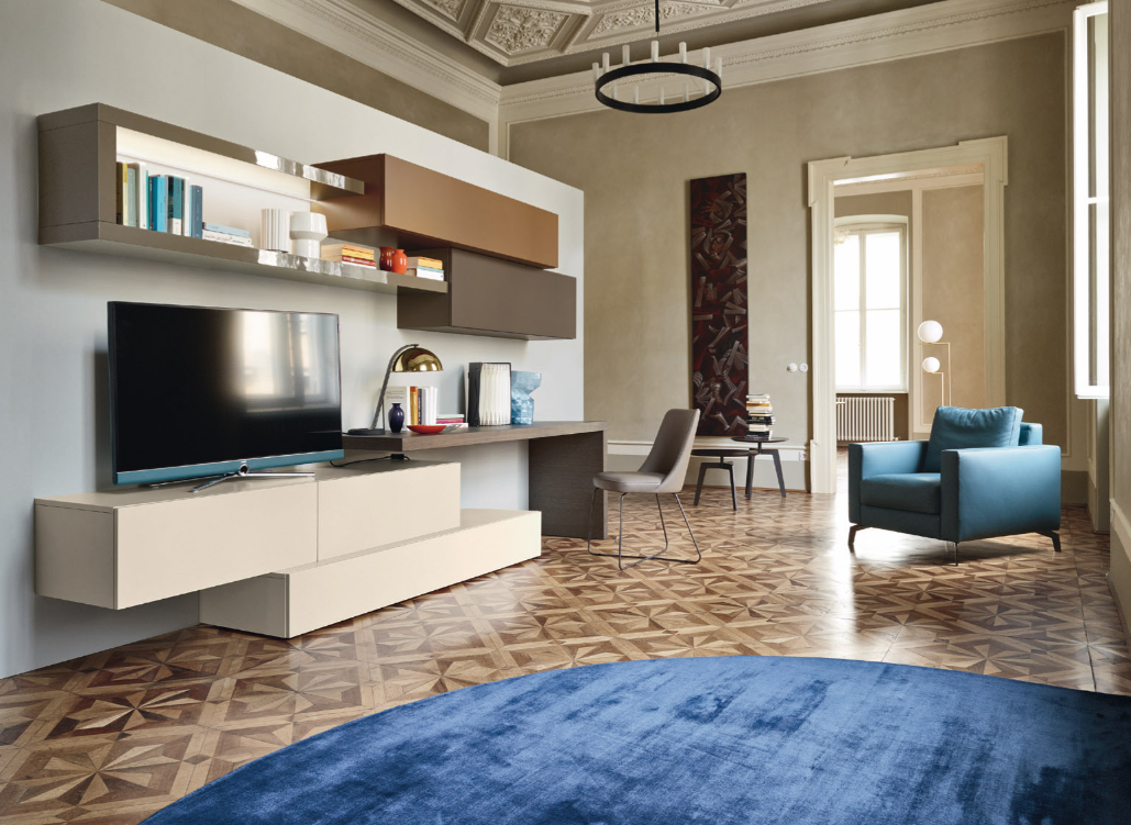 Lampo Pianali - Wall Unit