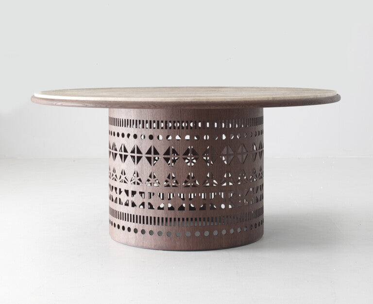 Dogon T Round - Dining Table