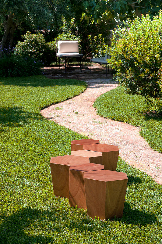 Hexgon - Coffee Table - Stool