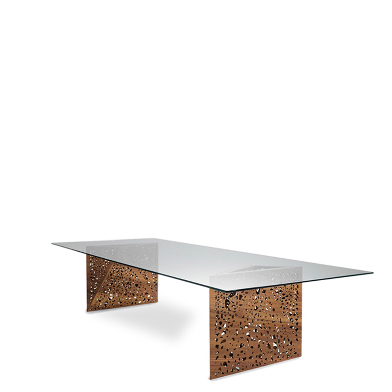 Riddled  Rectangular - Dining Table